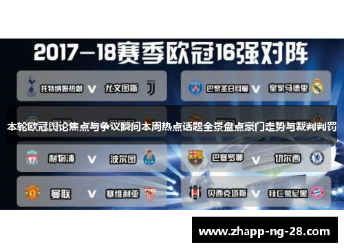 本轮欧冠舆论焦点与争议瞬间本周热点话题全景盘点豪门走势与裁判判罚 本轮欧冠舆论焦点与争议瞬间本周热点话题全景盘点豪门走势与裁判判罚